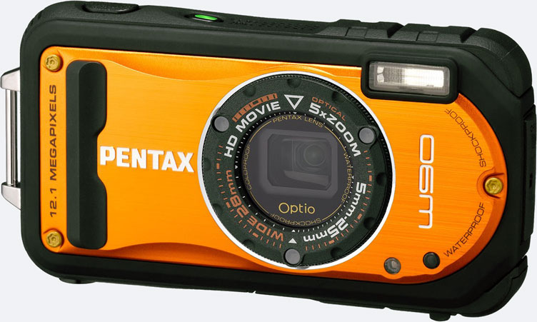 ����������� ���������� Pentax Optio W90